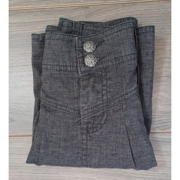 prAna Lisbeth Hemp Blend Short Skirt Size 0 Active Pickleball Gray UPF 50 - Picture 13 of 16